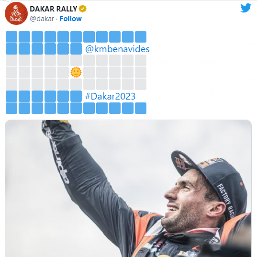 Kevin Benavides gan&oacute; su segundo Rally Dakar