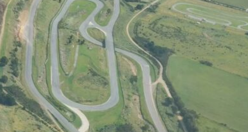 Avanzan las obras en el aut&oacute;dromo de Balcarce