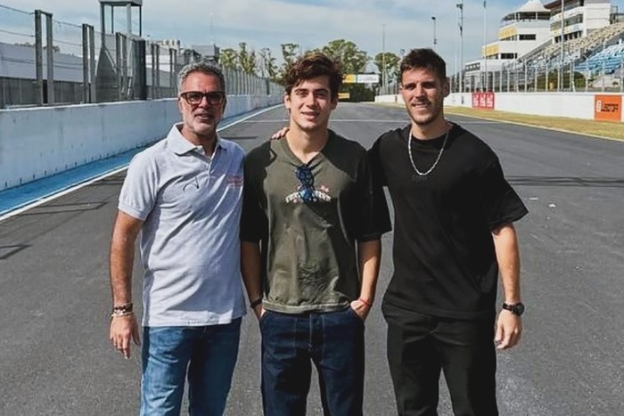 La razón de la visita de Franco Colapinto al Autódromo Oscar y Juan Gálvez