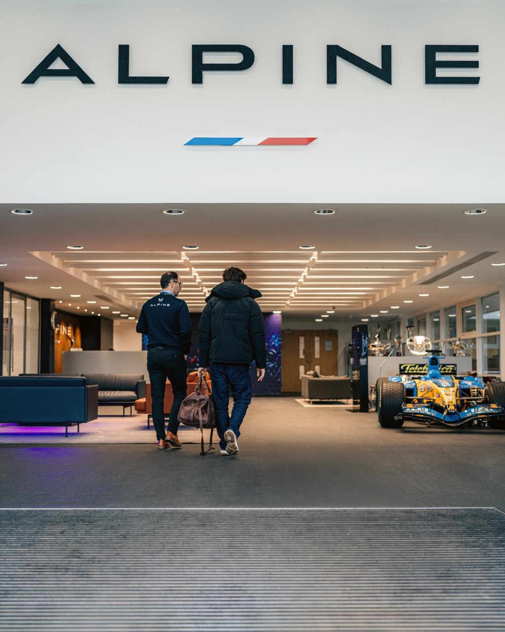 Fórmula 1: Colapinto tuvo su primer día como piloto de Alpine