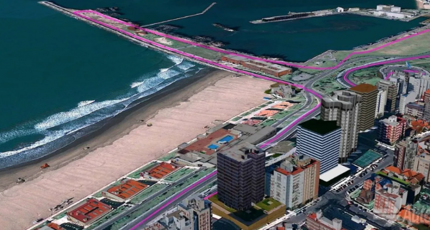 "M&oacute;naco Argentino": as&iacute; est&aacute; el circuito callejero que siempre suena para albergar a la F1 en Mar del Plata