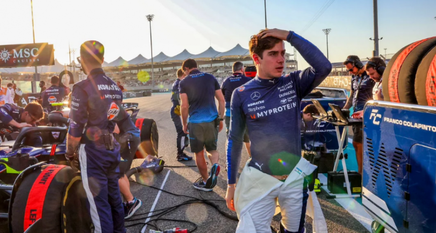 El emotivo agradecimiento de Williams a Franco Colapinto, tras unirse a Alpine: 