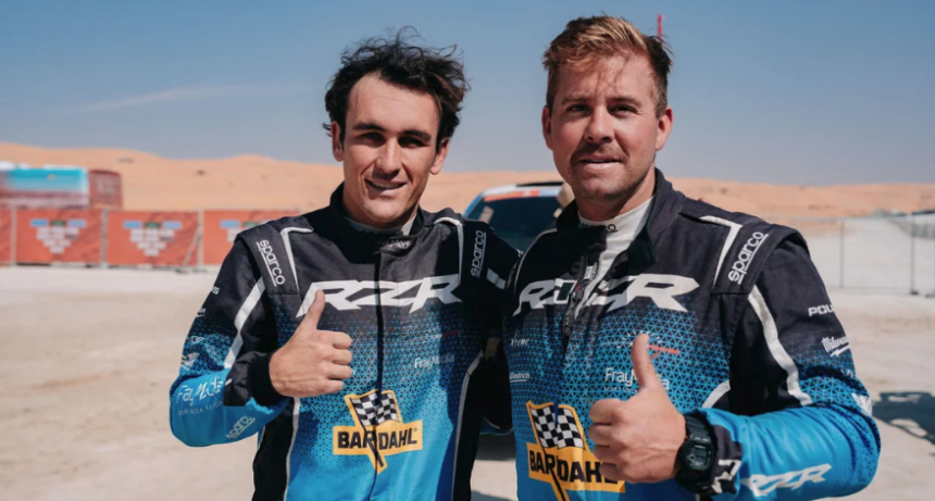 La dupla estadounidense Brock Heger-Max Eddy se qued&oacute; con la categor&iacute;a SSV del Rally Dakar