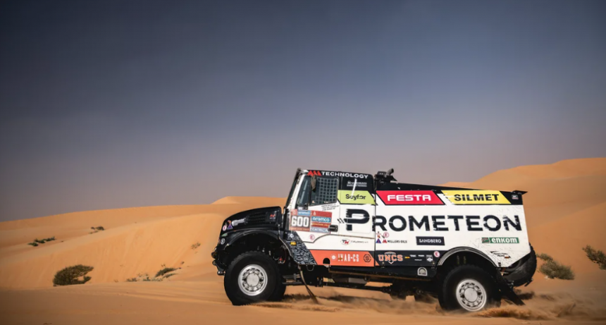 El checo Martin Mac&iacute;k es campe&oacute;n en la categor&iacute;a Camiones del Rally Dakar por segundo a&ntilde;o consecutivo