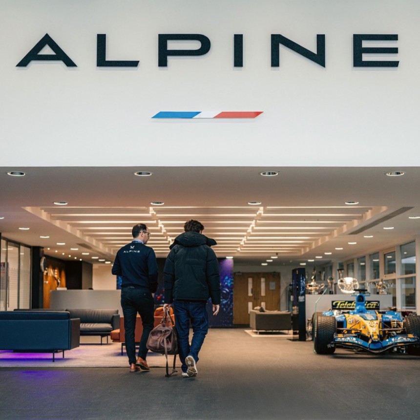 F&oacute;rmula 1: Colapinto tuvo su primer d&iacute;a como piloto de Alpine