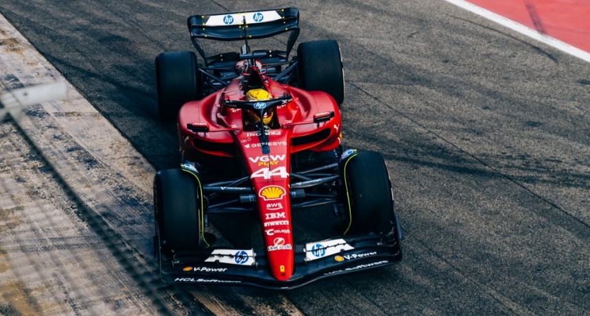 F1: Hamilton se accident&oacute; en el segundo d&iacute;a de test con Ferrari en Barcelona