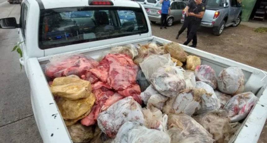 En una semana, entre Santa Fe y Santo Tom&eacute;, decomisaron m&aacute;s de 22 mil kilos de carne en mal estado