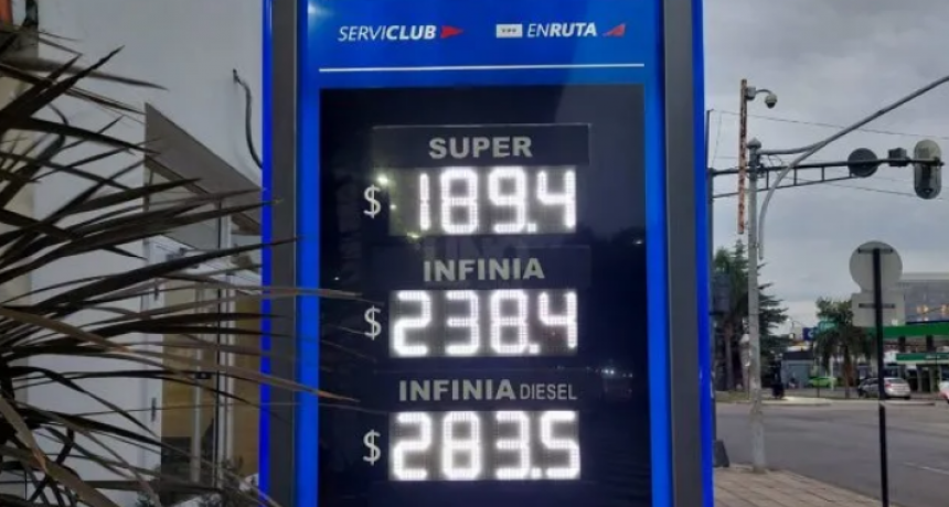 YPF y Axion tambi&eacute;n aumentaron sus combustibles: los precios en Santa Fe