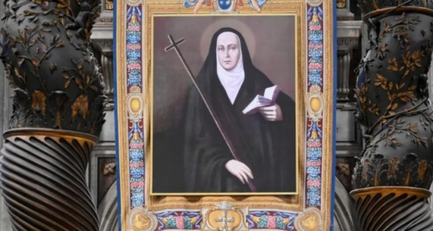 El Papa Francisco canoniz&oacute; a Mama Antula, la primera santa argentina