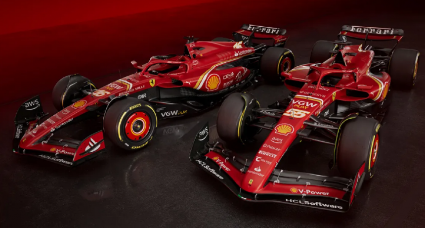 As&iacute; es la nueva Ferrari SF-24 que ir&aacute; por el ansiado campeonato