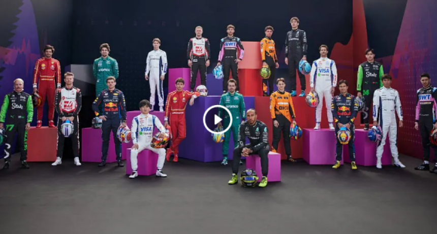 Alonso y Hamilton, protagonistas en la foto oficial de la F1