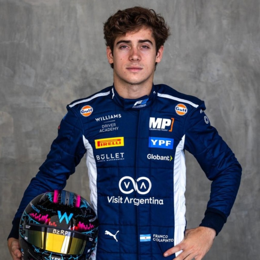 El argentino Franco Colapinto debuta en la F&oacute;rmula 2