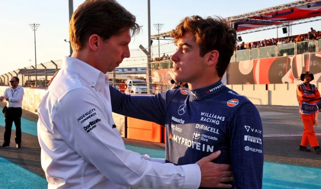 James Vowles ilusionó a los fanáticos con una posible vuelta de Franco Colapinto a Williams