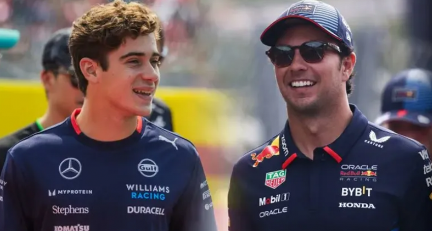 Checo P&eacute;rez elogi&oacute; a Colapinto: &ldquo;Es m&aacute;s dif&iacute;cil llegar a la F&oacute;rmula 1 siendo latino&rdquo;
