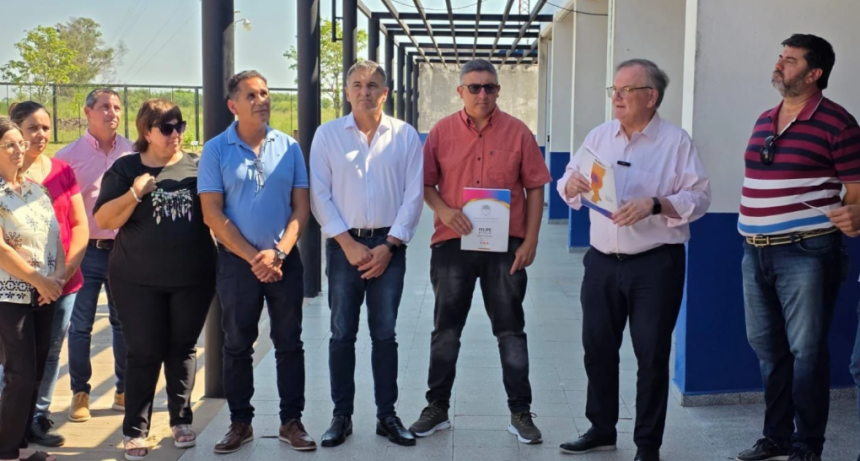 Michlig visitó Moisés Ville, Palacios y San Cristóbal por gestiones y apoyo a instituciones educativas y deportivas