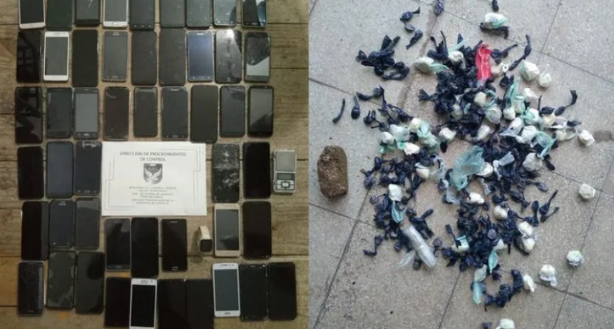 Secuestraron medio centenar de celulares y drogas en la c&aacute;rcel de Coronda