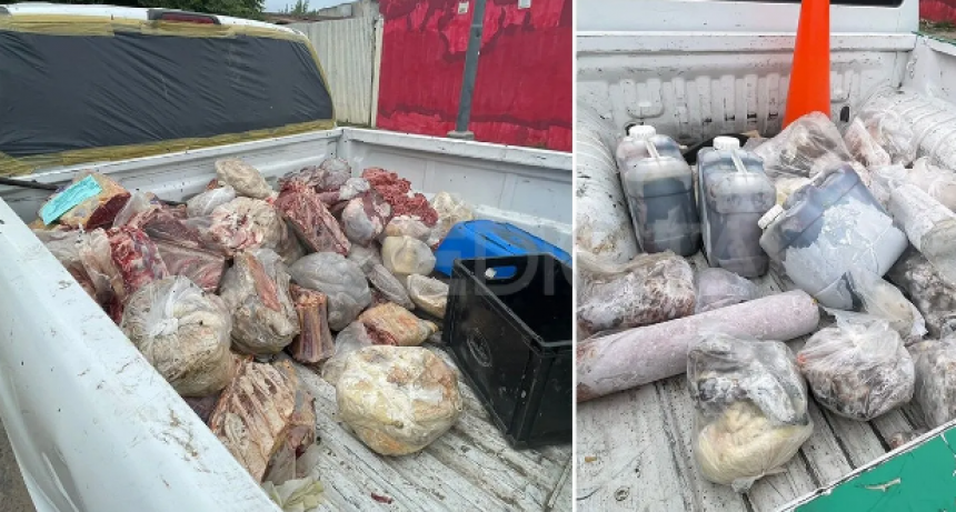 Decomisaron carne en locales del norte de la ciudad de Santa Fe
