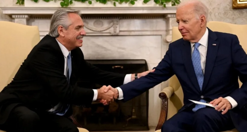 Alberto Fern&aacute;ndez se reuni&oacute; con Joe Biden en la Casa Blanca