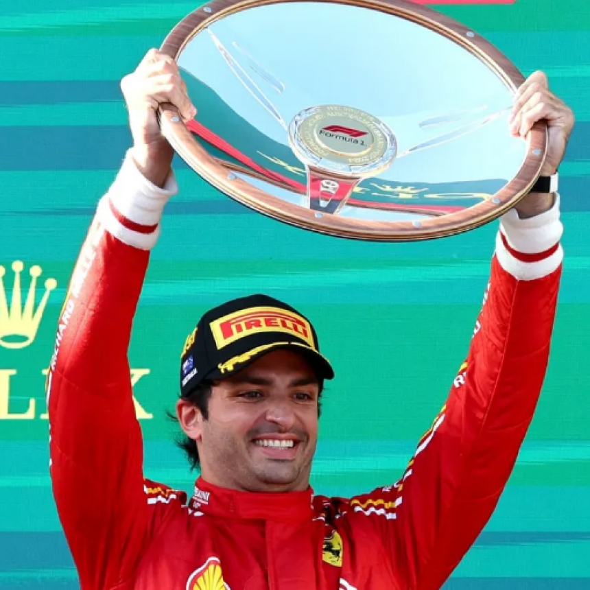 Carlos Sainz se qued&oacute; con el Gran Premio de Australia
