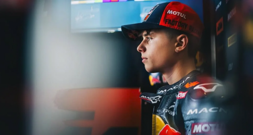 Valent&iacute;n Perrone cerr&oacute; su primera clasificaci&oacute;n de cara a su debut en Moto3