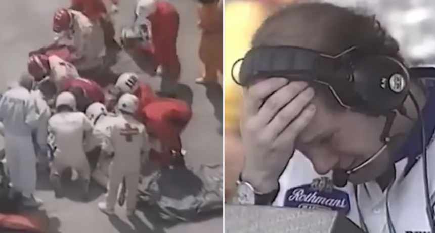 Los impactantes videos del fatal accidente de Senna en 1994: la reacci&oacute;n de su hermano y el llanto de un hist&oacute;rico de la F1