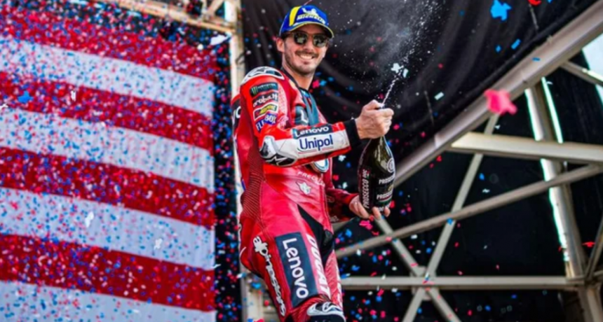 Francesco Bagnaia se qued&oacute; con el GP de las Am&eacute;ricas y, el MotoGP tiene un nuevo l&iacute;der con &Aacute;lex M&aacute;rquez
