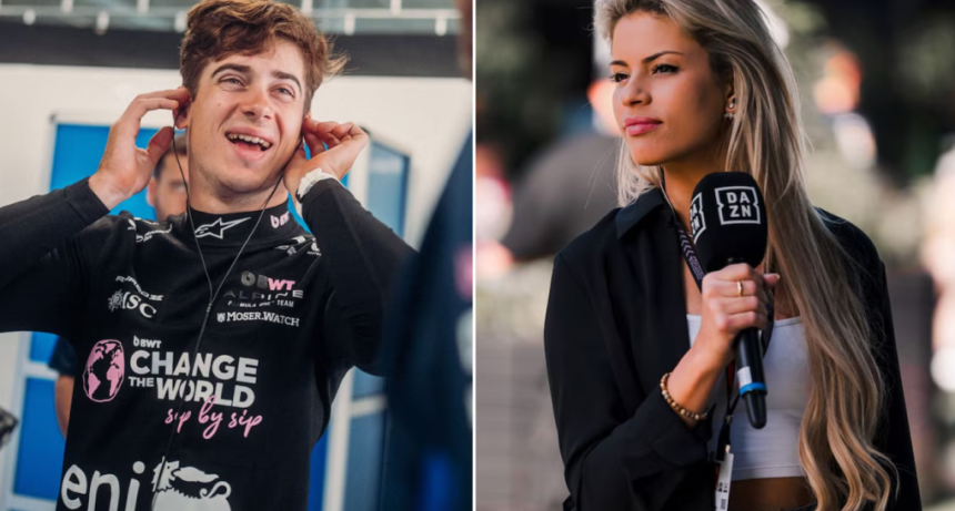 El gui&ntilde;o de Franco Colapinto a Christine GZ en su reencuentro en la F&oacute;rmula 1 que caus&oacute; furor