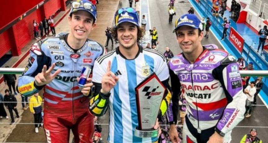 MotoGP en Termas: en una carrera apasionante, Marco Bezzecchi se qued&oacute; con su primera victoria
