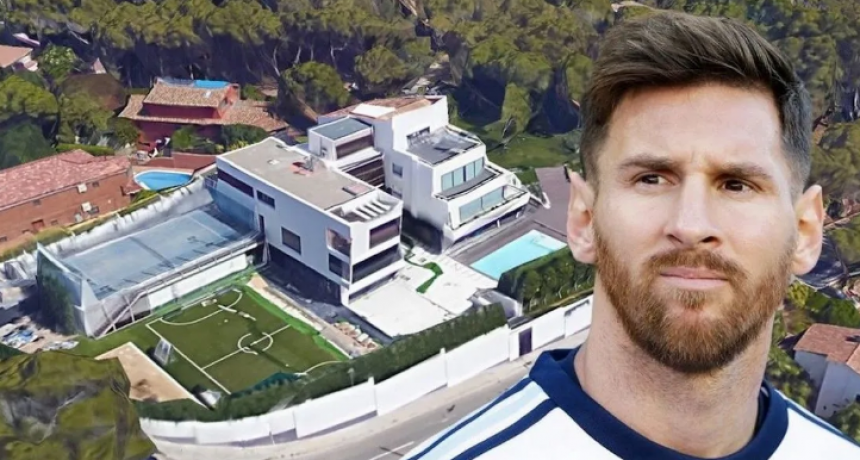 Intentaron robar la casa de Lionel Messi en Barcelona