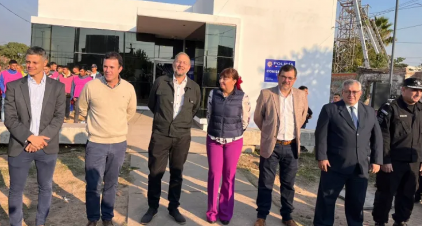 Inauguraron la Comisar&iacute;a 6ta en la esquina de Iturraspe y Avenida Per&oacute;n