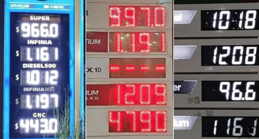 Aumentaron los combustibles en Santa Fe: a cu&aacute;nto qued&oacute; el litro desde este lunes
