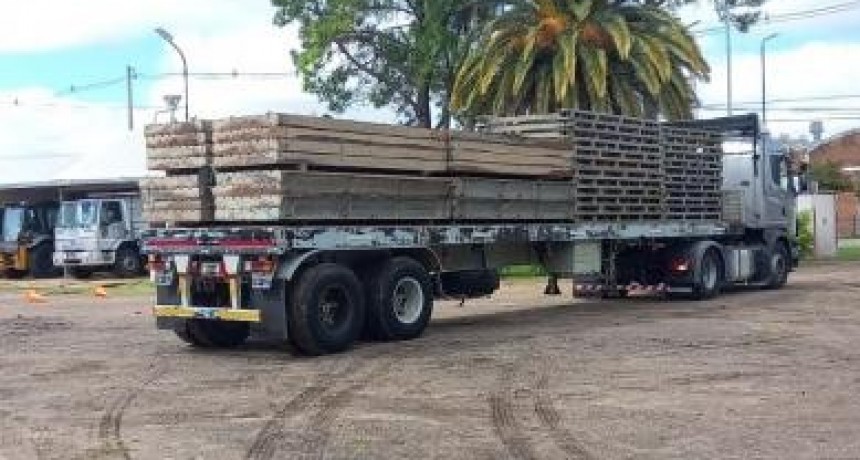 El puente Bailey que se colocar&aacute; sobre el Carretero proviene de Col&oacute;n, Entre R&iacute;os