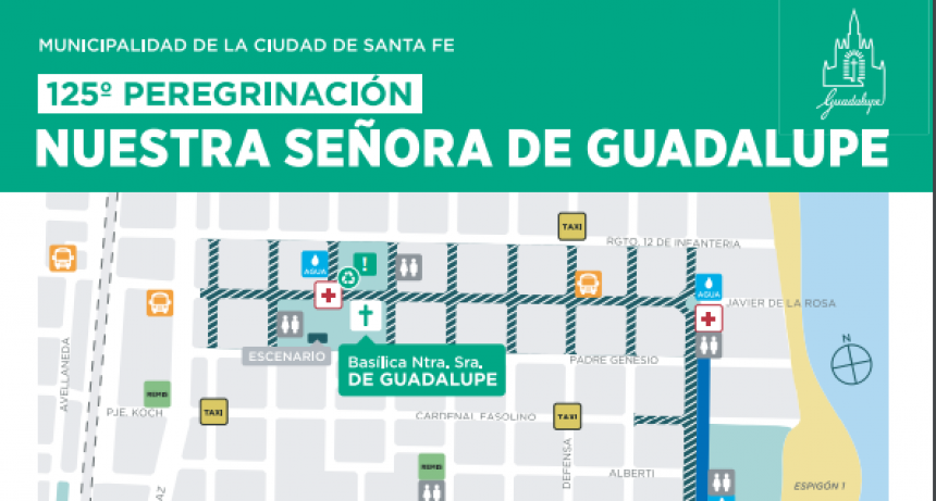 Todo listo para la 125&ordf; Peregrinaci&oacute;n a la Bas&iacute;lica de Guadalupe
