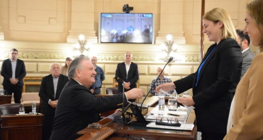 Felipe Michlig fue reelecto como Presidente Provisional del Senado Santafesino
