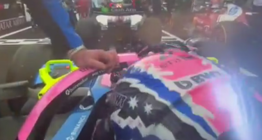La curiosa secuencia de Jack Doohan que mostr&oacute; la c&aacute;mara a bordo tras el GP de Jap&oacute;n: &iquest;blooper o dolor?