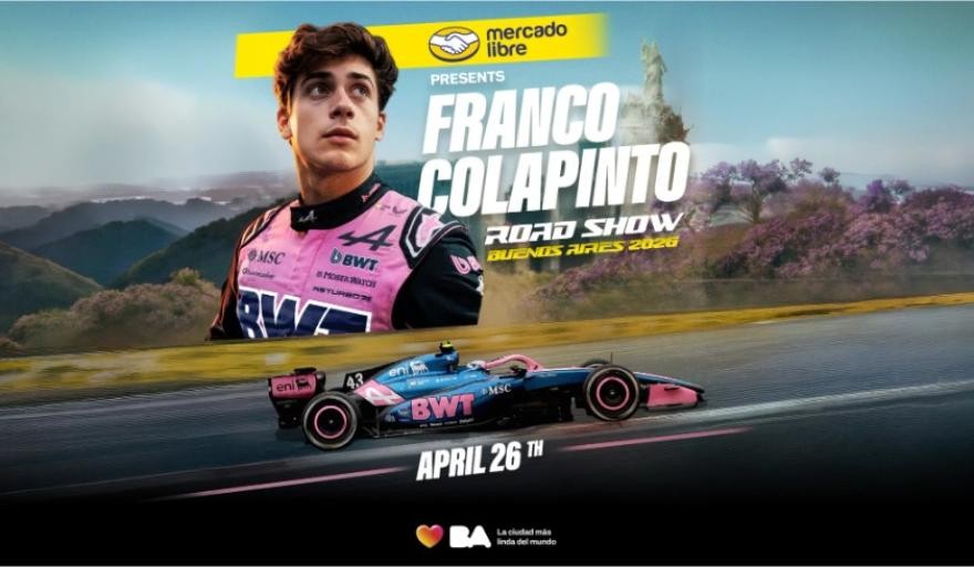 Cu&aacute;nto salen las entradas para ver a Colapinto en Buenos Aires: precios y detalles del road show