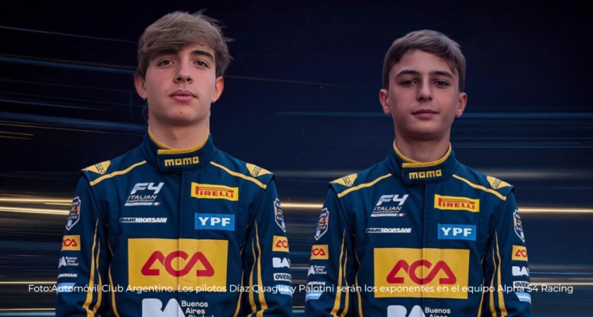 Argentina tendr&aacute; representaci&oacute;n en la F&oacute;rmula 4 Italiana de automovilismo