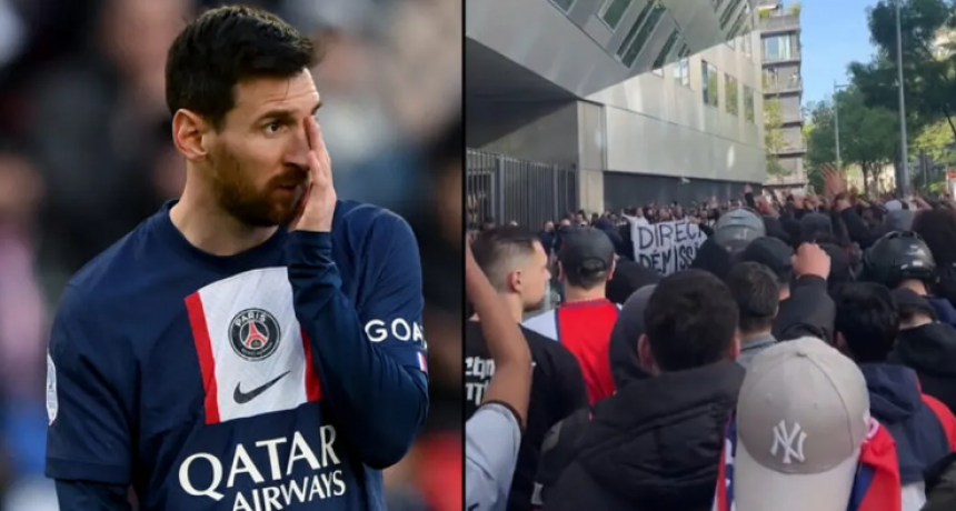 Messi, hijo de p... hinchas del PSG insultaron al campe&oacute;n del mundo