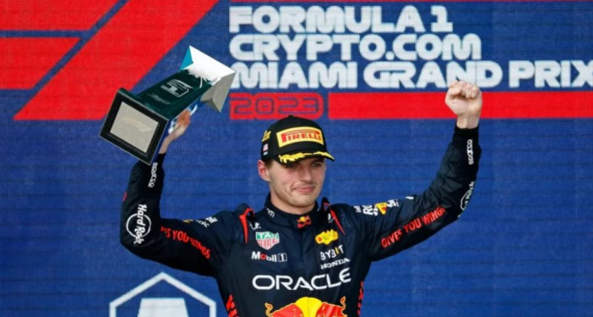 Verstappen se qued&oacute; con el Gran Premio de Miami y se mantiene en lo m&aacute;s alto de la F&oacute;rmula 1