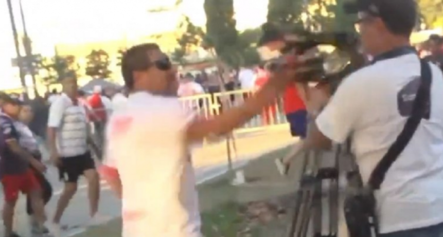 Tras la derrota de Uni&oacute;n, agredieron a un periodista, hubo polic&iacute;as heridos y 18 detenidos