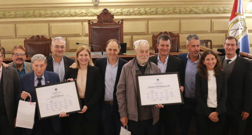 Emotivo homenaje a Landriscina y Menapace, dos hacedores de la cultura popular