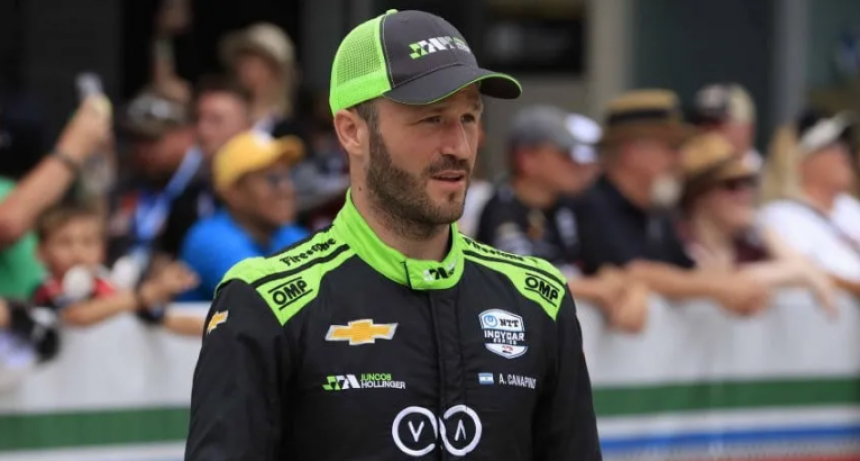 Agust&iacute;n Canapino, sincero ante la penalizaci&oacute;n en la Indy 500: "Este error lo lamentar&eacute; toda la vida"