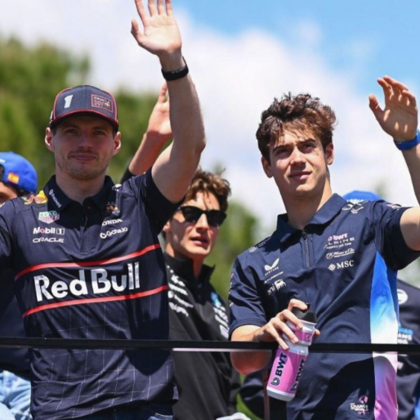 Franco Colapinto cont&oacute; qu&eacute; le dijo Max Verstappen al ver la invasi&oacute;n de argentinos en el GP de Imola de F&oacute;rmula 1