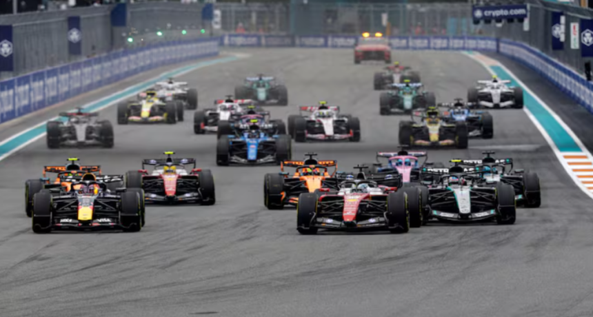De perder posiciones a verse beneficiado por el trompo de Verstappen: as&iacute; fue la largada de Colapinto