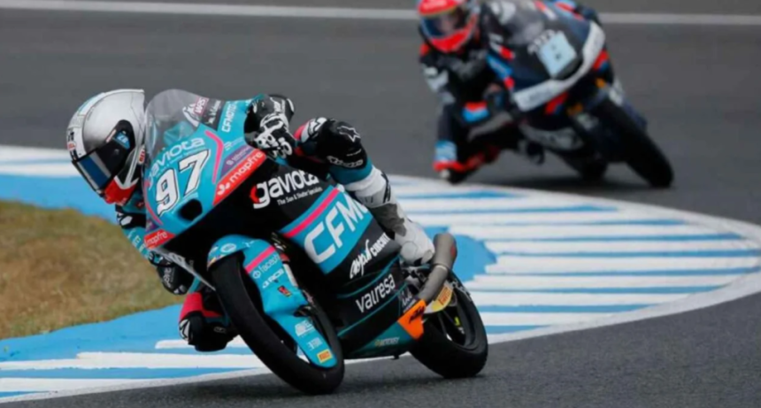 Morelli y Perrone tuvieron una mala jornada en el GP de Italia en Moto 3