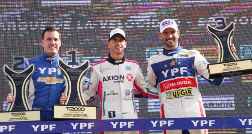 TC2000: El podio de la segunda final qued&oacute; en manos de Pernia, Vivian y Ardusso