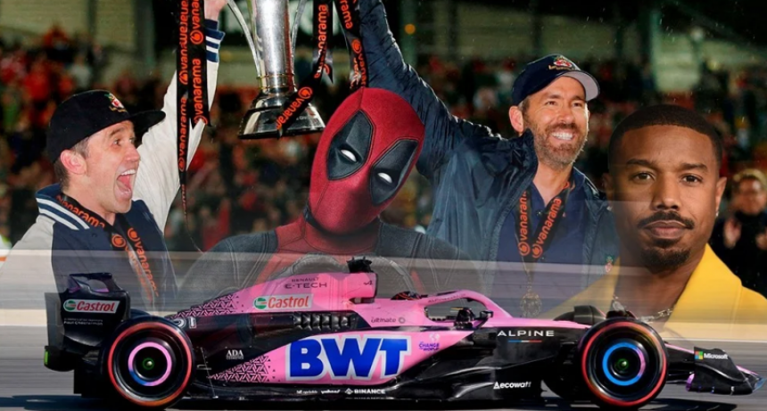 Ryan Reynolds, due&ntilde;o de un club de Gales, ahora compra parte de Alpine en la F-1