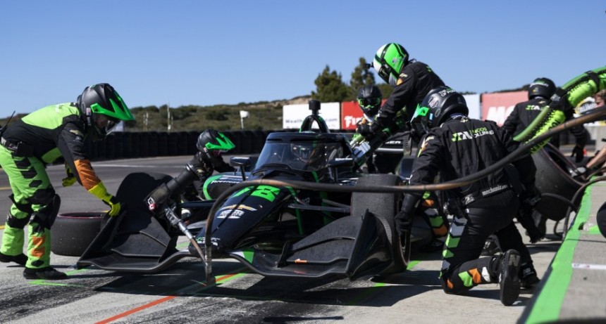 IndyCar: Canapino comenz&oacute; las pruebas con el sistema h&iacute;brido en Iowa