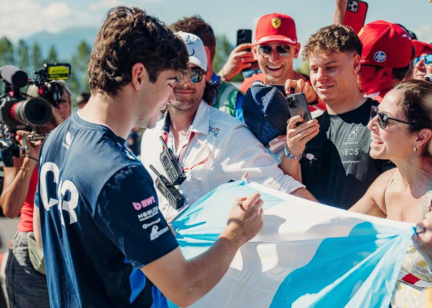 Colapinto en la F&oacute;rmula 1: los horarios del Gran Premio de Austria