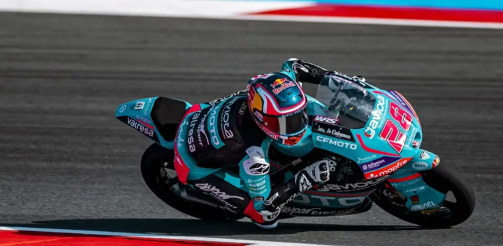 Podio argentino en Assen: Marco Morelli fue tercero y Valent&iacute;n Perrone, cuarto en Moto3